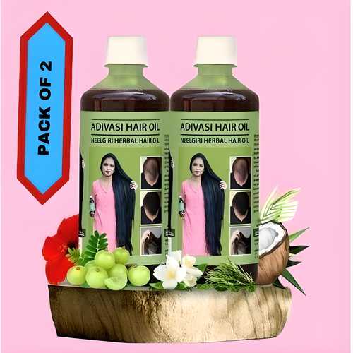 Adivasi Neelgiri Herbal Hair Oil 125ML BUY 1 GET 1 FREE